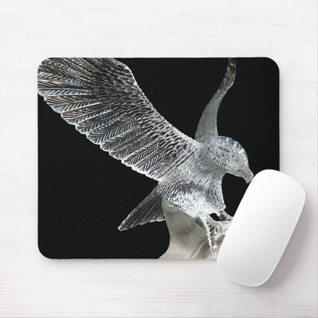 Crystal Eagle Mouse Pad Mousepad (Mit Mouse)
