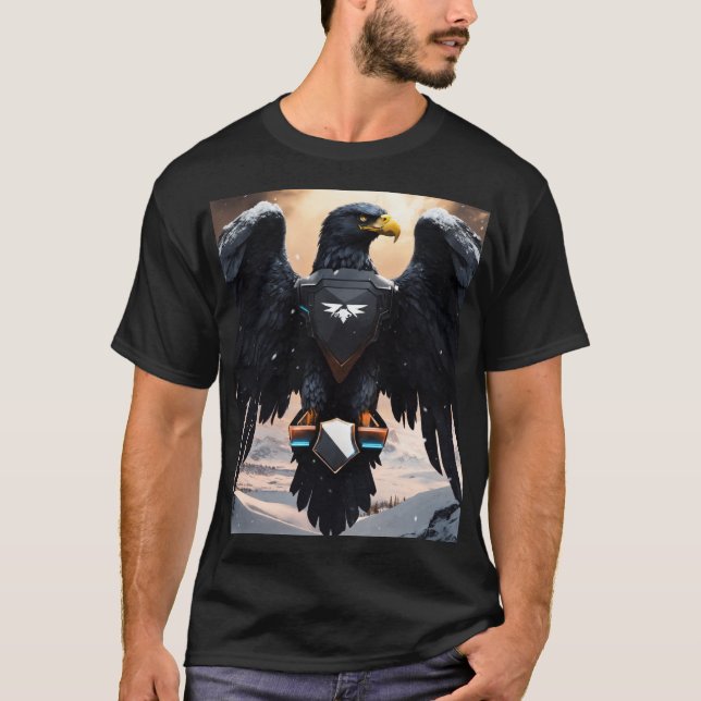 "Crystal Eagle T - Shirt Collection: Bold, Unique (Vorderseite)