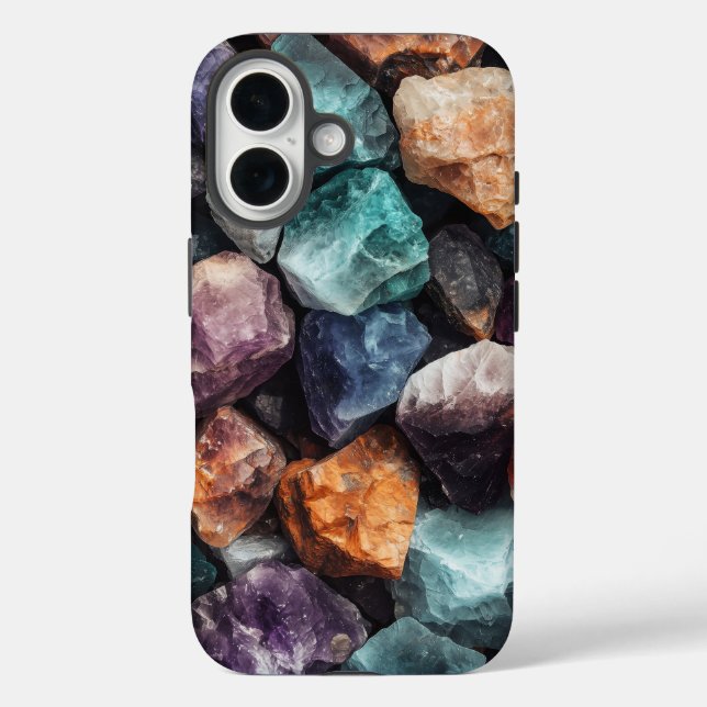 Crystal Gemstone Phone Case (Rückseite)