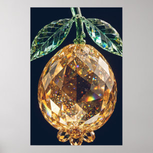 Crystal Loquat Poster — Crystal Harvest