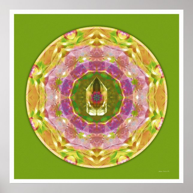 Crystal Mandala 1 Poster (Vorne)