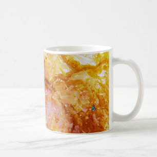 Crystal Marble Rock Wall Design mit Farbe Kaffeetasse