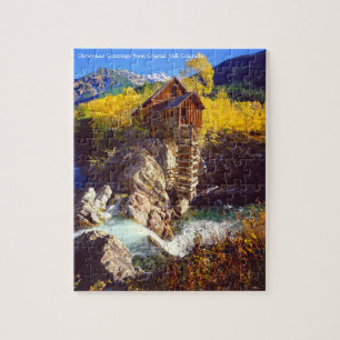 Crystal Mill Colorado. Jigsaw Puzzle