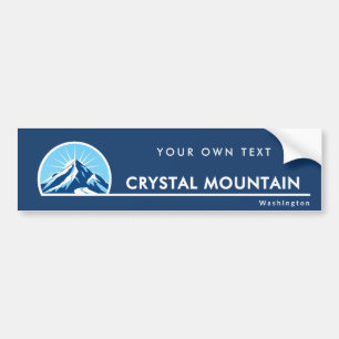 Crystal Mountain Washington Ski Aufkleber Autoaufkleber