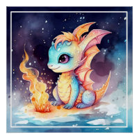 Crystal Niedlich Baby Dragon
