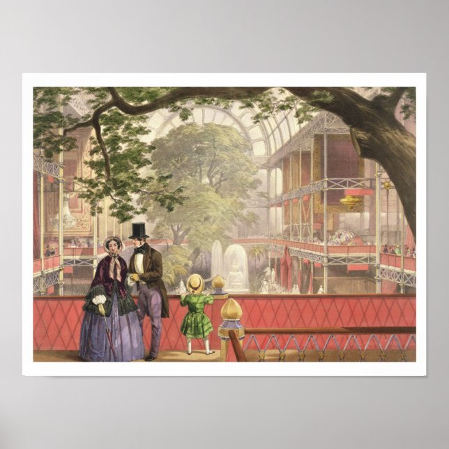 Crystal Palace, der Transept vom South Galler Poster (Vorne)