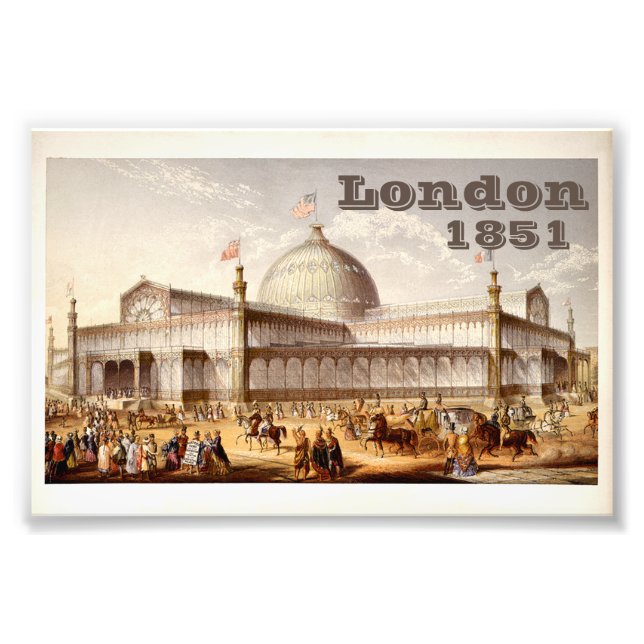 Crystal Palace London World's Fair Fotodruck (Vorne)