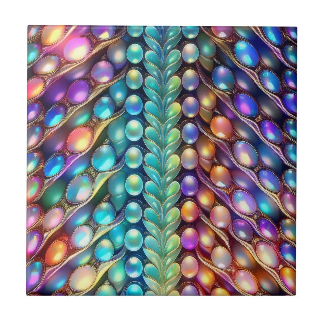 Crystal Pearl Design Fliese (Vorderseite)