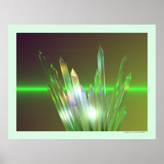 Crystal Rise Poster (Vorne)