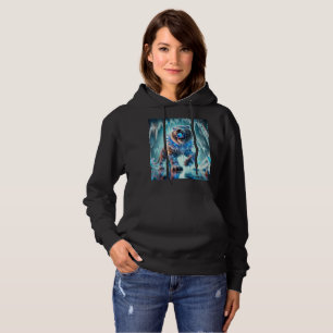 Crystal Saber-Toothed Tiger Hoodie T - Shirt Desig