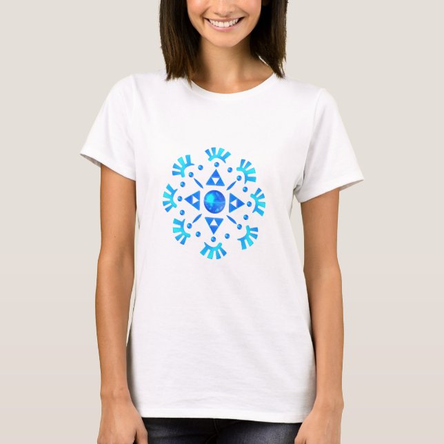 Crystal Snowflake T-Shirt (Vorderseite)
