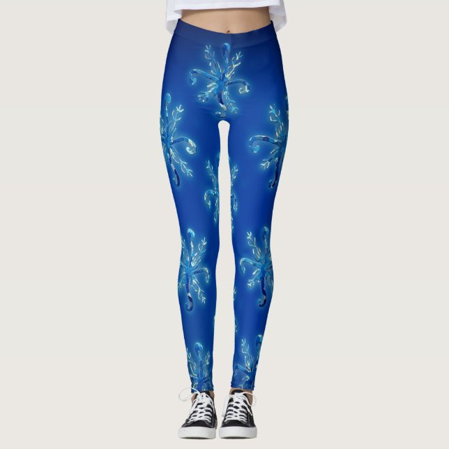 Crystal Snowflakes Leggings (Vorderseite)