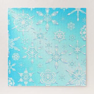 Crystal Snowflakes Pattern