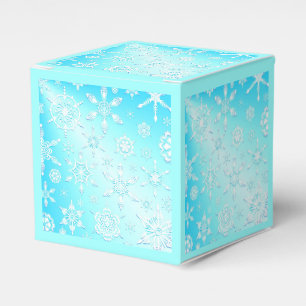 Crystal Snowflakes Pattern Geschenkschachtel