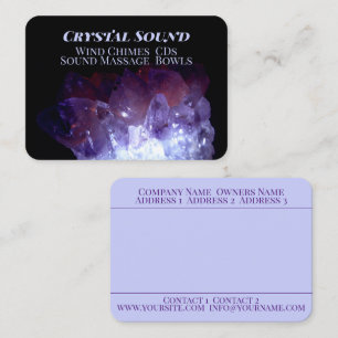 Crystal Sound - Business Card Visitenkarte