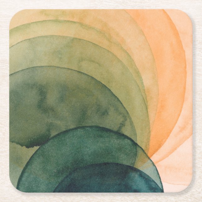 Crystal Spade Rechteckiger Pappuntersetzer (Vorderseite)