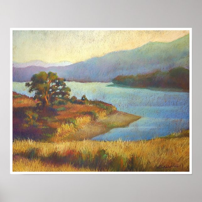 Crystal Spring Sunset Poster (Vorne)