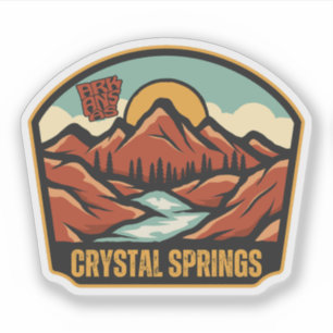 Crystal Springs, Arkansas Aufkleber
