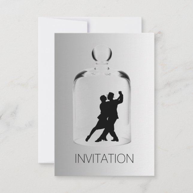 Crystal Tango Night Club Vip Invitation (Devant)