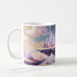Crystal Temple Tasse - Floating Fantasy Realm Kaff