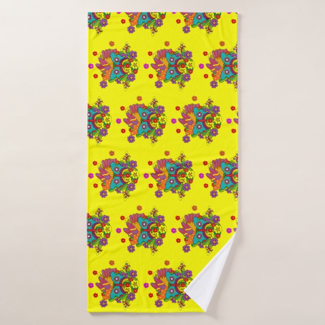 Crystal Tipps et Alistair (Serviette de bain)