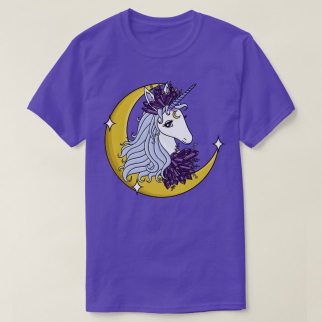 Crystal Unicorn T-Shirt (Design vorne)