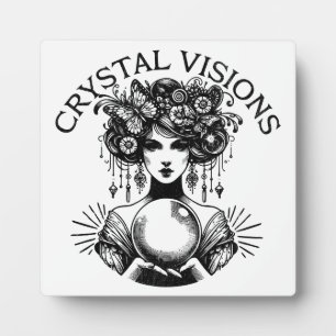 Crystal Visions Mystische Frau Tischplatte B Fotoplatte