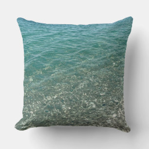 Crystal Water Beach Vibe Kissen