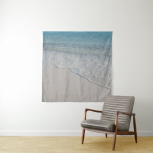 Crystal Wave Kiss #1 #ocean #wall #decor #art Wandteppich