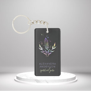 Crystales holographiques Mystique Spirituel Noir