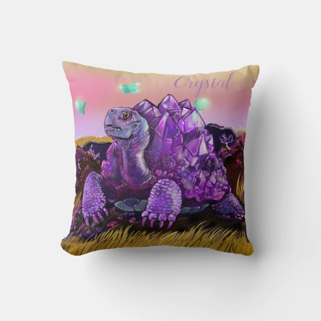 Crystaline Tortoise Kissen (Vorderseite)