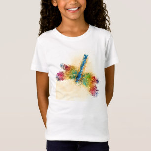 Crystalized Dragonfly (gelb) T-Shirt