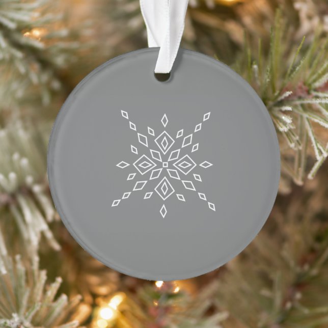 Crystalized Snowflake Ornament (Baum)
