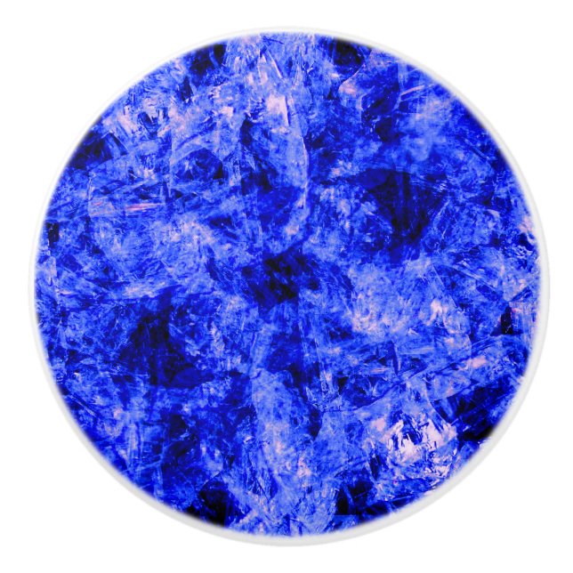 Crystallized von Kenneth Yoncich Keramikknauf (Vorderseite)