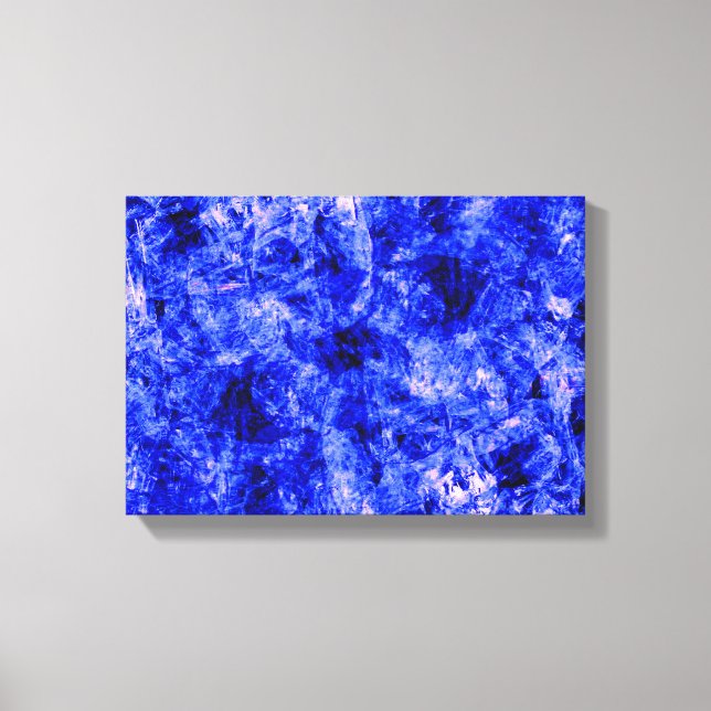 Crystallized von Kenneth Yoncich Leinwanddruck (Vorderseite)