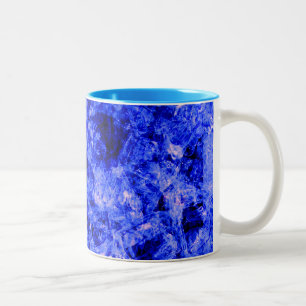 Crystallized von Kenneth Yoncich Zweifarbige Tasse