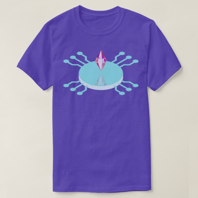 Crystalmodul3 T-Shirt (Design vorne)
