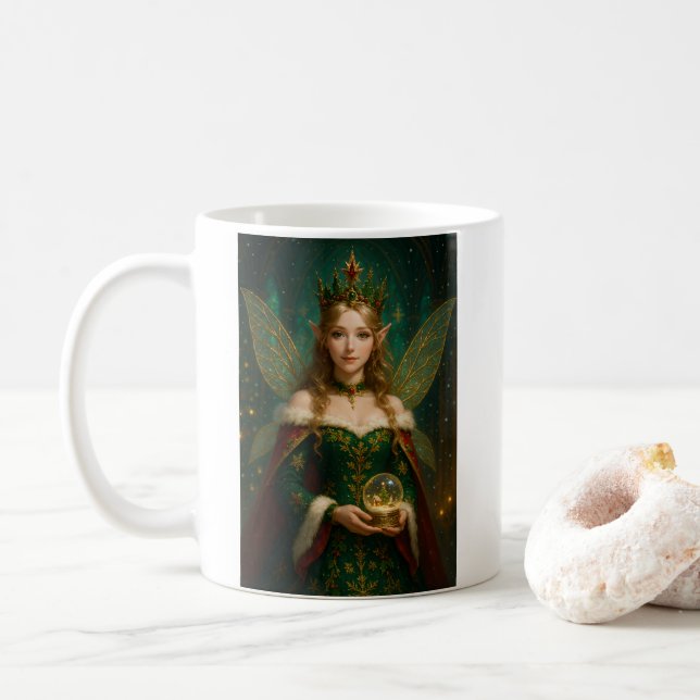 CS002_Charming Fairy - Christmas Edition #2 Kaffeetasse (Mit Donut)