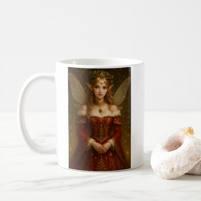 CS003_Charming Fairy - Christmas Edition #3 Kaffeetasse (Mit Donut)