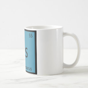 Cs - Champosaurus Dinosaur-Element Symbol Kaffeetasse