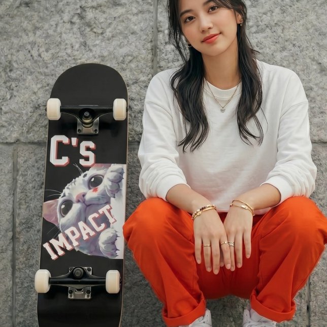 C's IMPACT Cute Cat  Skateboard (Von Creator hochgeladen)