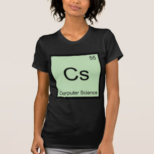 Cs - Informatik Chemie Elementsymbol T-Shirt