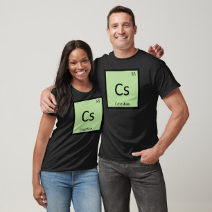 Cs - Periodisches Symbol für die Coleslaw Chemie T-Shirt