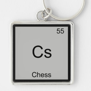 Cs - T - Shirt für das Symbol für Schach-Funny-C Schlüsselanhänger