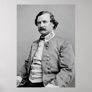 CSA General Benjamin F. Cheatham, 1860er Poster
