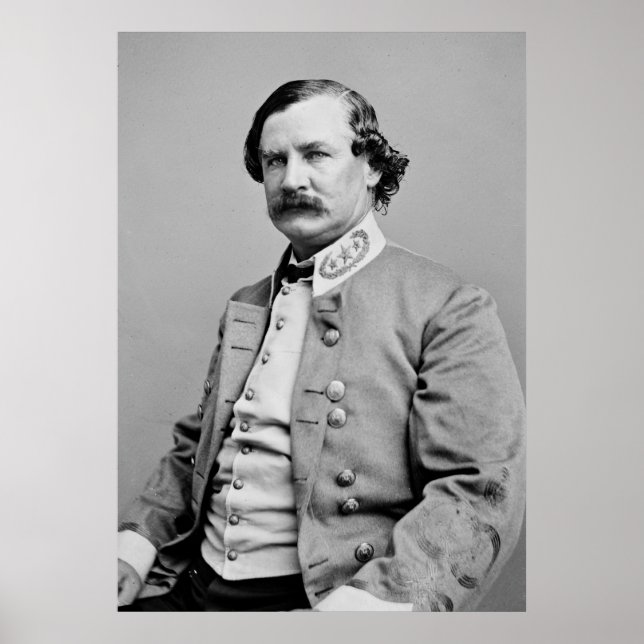 CSA General Benjamin F. Cheatham, 1860er Poster (Vorne)