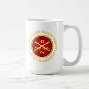 CSC -43rd Bataillon-Virginia-Kavallerie (Mosby) Kaffeetasse