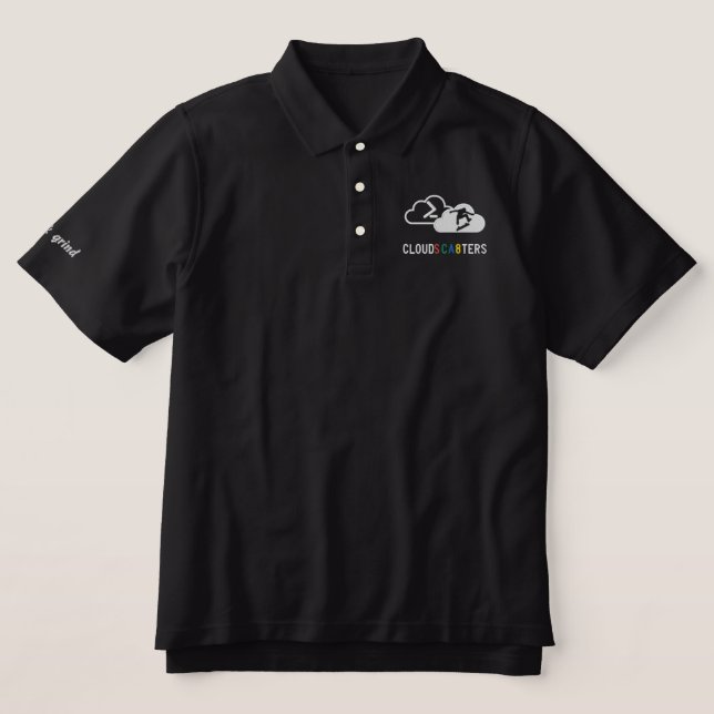 CSCA8 bestickt mit Polo - Mens (Design Vorderseite)