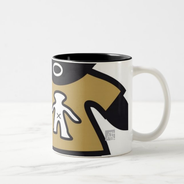 CSeeK Junge Zweifarbige Tasse (Rechts)