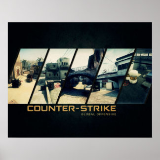 CSGO MAPS HQ POSTER